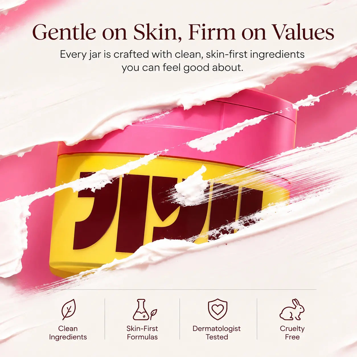 JiYu NAD+ Hydrating FaceMoisturizer - Korean Anti-Aging Cream for Radiant, Firm& Smooth Skin - DeeplyHydrating &Brightening DailyMoisturizer Cream for Face andBody, All Skin Types- 50 ml